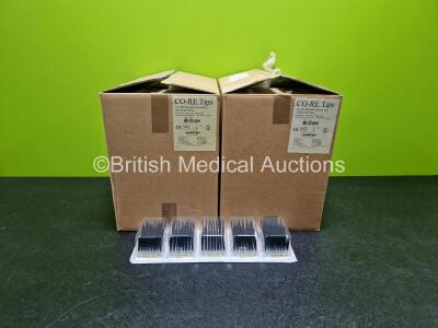 2 x Boxes of 12 x 480 Hamilton C0-RE Standard Volume Tips