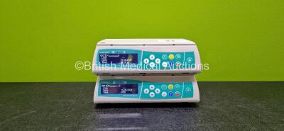 2 x B.Braun Infusomat Space Infusion Pump (Both Power Up) *SN 380122 / 380229*