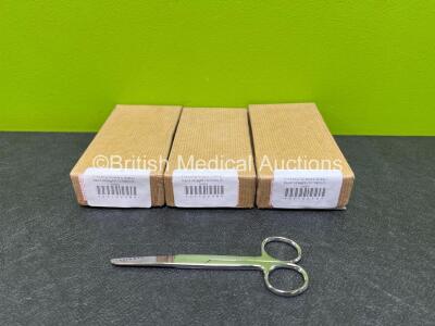 36 x 5 Inch Dressing Scissors Sharp / Blunt Straight (Like New) *Stock Photo*