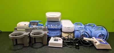 Mixed Lot Including 2 x Philips Respironics InnoSpire Essence Compressors, 2 x DeVilbiss Homecare Suction Units, 1 x CardinalHealth Alaris SE Infusion Pump, 1 x Respironics Porta-neb Nebuliser, 1 x Medix AC 4000 Nebuliser, 1 x Medix AC 2000 Nebuliser, 2 x