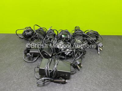 Job Lot Including 10 x ResMed Airsense 10 Power Supplies and 1 x ResMed DC 12 Converter (Untested)