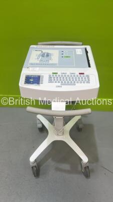 Mortara ELI 250c ECG Machine on Stand with 10 Lead ECG Leads (Powers Up) *S/N 117270577298*