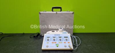 Shrewsbury Ultrasound 3 with 1 x Probe *Untested* and 1 x Power Supply (Powers Up) in Carry Case