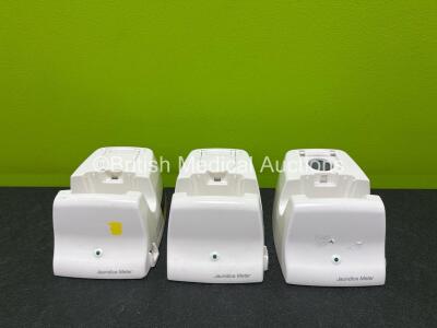 3 x Drager JM-A30 Jaundice Meter Charger Units (1 x Missing Casing - See Photos)