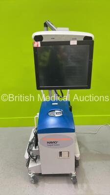 Smith and Nephew NAVIO Surgical System PN 110019 with Anspach System and Footswitches (Powers Up - HDD REMOVED FROM PC UNIT) *S/N SN003800* **Mfd 11/2017** ***IR718***