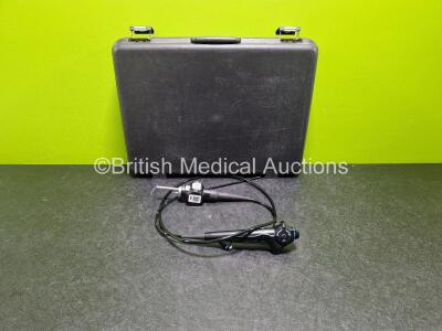 Olympus BF Type 240 Video Bronchoscope in Case - Engineer's Report : Optical System - No Fault Found, Angulation - No Fault Found, Insertion Tube - No Fault Found, Light Transmission - No Fault Found, Channels - No Fault Found, Leak Check - No Fault Found