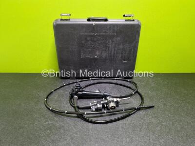 Olympus CF-Q260DL Video Colonoscope in Case - Engineer's Report : Optical System - No Fault Found, Angulation - No Fault Found, Insertion Tube - No Fault Found, Light Transmission - No Fault Found, Channels - No Fault Found, Leak Check - No Fault Found *S