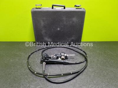 Olympus CF-Q260DL Video Colonoscope in Case - Engineer's Report : Optical System - No Fault Found, Angulation - No Fault Found, Insertion Tube - No Fault Found, Light Transmission - No Fault Found, Channels - No Fault Found, Leak Check - No Fault Found *S