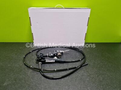 Olympus CF-Q260DL Video Colonoscope in Case - Engineer's Report : Optical System - No Fault Found, Angulation - No Fault Found, Insertion Tube - No Fault Found, Light Transmission - No Fault Found, Channels - No Fault Found, Leak Check - No Fault Found *S