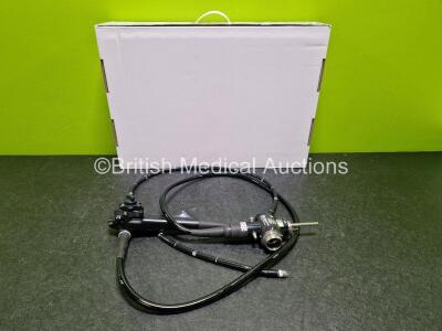 Olympus TJF-260V Video Duodenoscope in Case - Engineer's Report : Optical System - No Fault Found, Angulation - No Fault Found, Insertion Tube - Minor Kink, Light Transmission - No Fault Found, Channels - No Fault Found, Leak Check - No Fault Found *SN 27