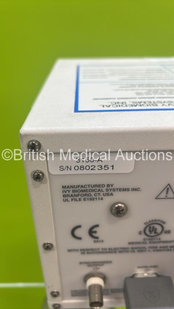ivy Biomedical Cardiac Trigger Monitor 3150 on Stand with 3 Lead