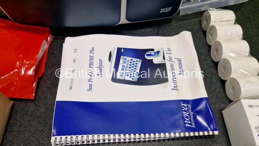 Stat Kit Ref Nova Biomedical Stat Profile Prime Plus Ref 57400 (Powers Up) in Box ...