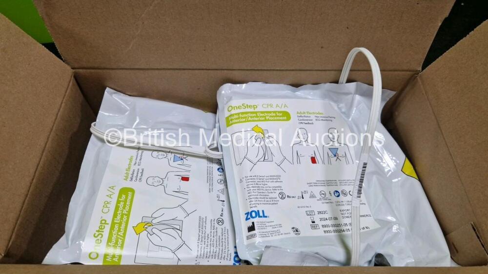CPRプログラム 8 x Zoll One Step CPR A/A Multi Function Electrode Packs *Exp 07