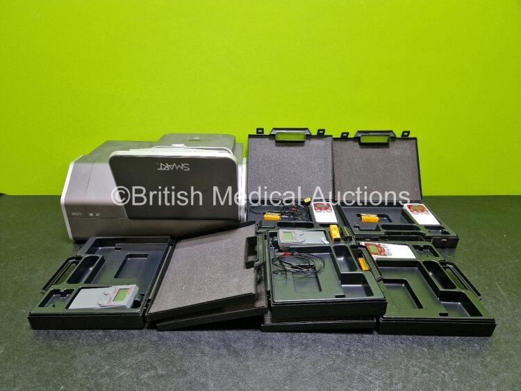 Job Lot Including 1 x Smart UX60 Projector, 3 x Elpha 4 Danometers and 2 x Elpha 2000 Danometers