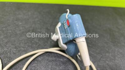 4 x Philips US Transducers (2 x Damage to Cable Casing - See Photos) - 4