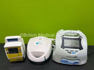 Mixed Lot Including 1 x G+N Pneumapress DVT Series Pump (Powers Up) 1 x AirMed 1000 Compressor and 1 x CME Medical Bodyguard 545 Epidural Infusion Pump Including Charger