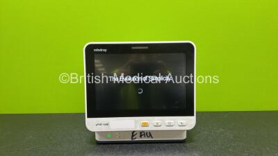 Mindray ePM 10M Patient Monitor with T1, T2, SpO2, ECG and NIBP Options *Mfd 2020* (Powers Up) *S/N AD1-04010834*