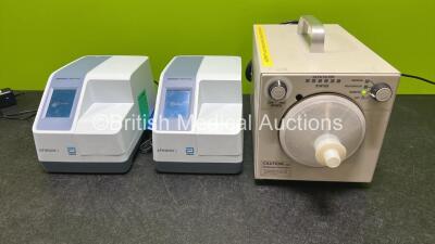 Mixed Lot Including 2 x Abbot Afinion 2 Analyzers with Power Supplies and 1 x Stackhouse VersaVac 2 Smoke Filtration System (All Power Up) *AF20023373 / AF20023079*