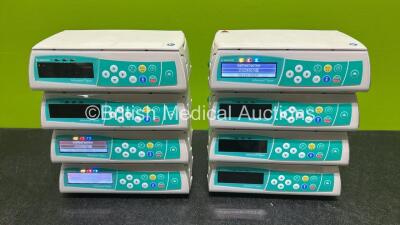 8 x B.Braun Infusomat Space Infusion Pumps (All Power Up) *685173 / 673060 / 668939 / 738650 / 673131 / 644087 / 738655 / 668934*