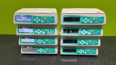 8 x B.Braun Infusomat Space Infusion Pumps (All Power Up) *738628 / 681160 / 655253 / 839489 / 669049 / 662392 / 668906 / 673152*