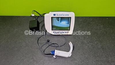 GlideScope Video Monitor with 1 x Handpiece and 1 x Power Supply (Powers Up and Loose Casing - See Photos) - 2