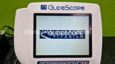 GlideScope Video Monitor with 1 x Handpiece and 1 x Power Supply (Powers Up and Loose Casing - See Photos) - 8