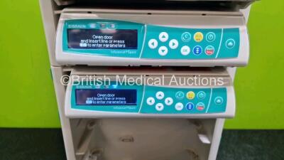 Job Lot Including 8 Bay B.Braun Space Station (Powers Up) with 5 x B.Braun Infusomat Space Infusion Pumps (4 x Power Up) - 2