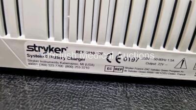 Stryker REF 6110-120 System 6 Battery Charger (Powers Up) with 3 x Modules *SN 1034300773* - 5