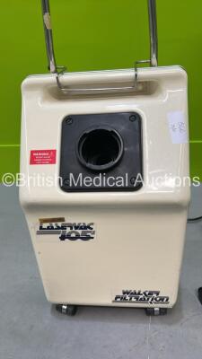 1 x Luxtec 9300XSP Light Source on Stand and 1 x Walker Filtration Laservac 105 Suction Unit (Powers Up) *S/N 092603 / 0488* - 3