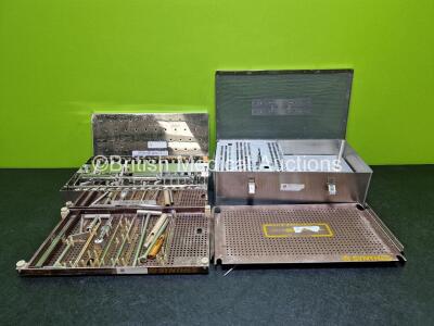 Job Lot Including DePuy Cannulated Screws, Ipswich Bolt and Various Surgical Instruments