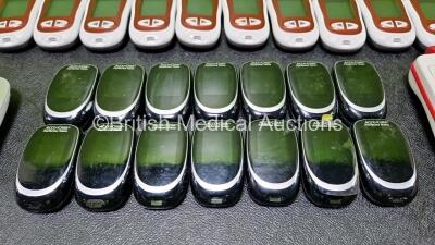 Job Lot Including 10 x Accu-Chek Performa Blood Glucose Monitors, 14 x Accu-Chek Performa Nano Blood Glucose Monitor, 1 x Kinetik Blood Glucose Monitor and 1 x Masimo SET Rad-5 Signal Extraction Pulse Oximeter - 5