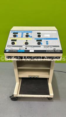 ConMed System 7550 Electrosurgical Generator +ABC Modes (Powers Up)