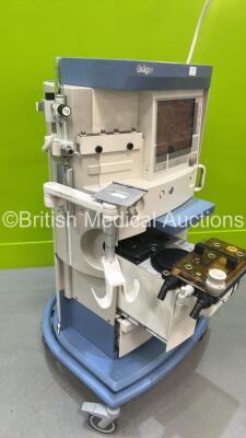 Drager Primus Anaesthesia Machine Software Version 4.50.00 - Total Operating Hours Mixer 81693 - Ventilator 15413 with Bellows and Hoses (Powers Up) *S/N ARWL-0133* - 3