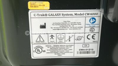 Southern Scientific C-Trak Galaxy Gamma Probe System Model CW4000 on Trolley with Power Supply, Canon Printer and User Manual *CW4-01210* - 5