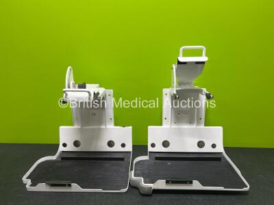 2 x Dlouhy Defibrillator Brackets for Lifepak 15 / 12