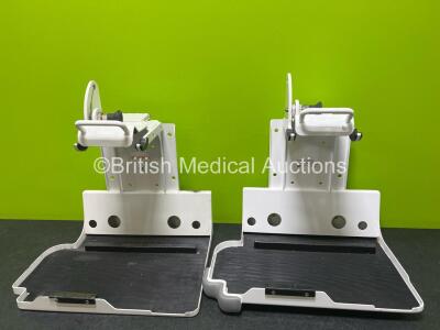 2 x Dlouhy Defibrillator Brackets for Lifepak 15 / 12