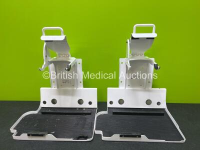 2 x Dlouhy Defibrillator Brackets for Lifepak 15 / 12