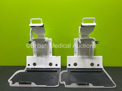 2 x Dlouhy Defibrillator Brackets for Lifepak 15 / 12