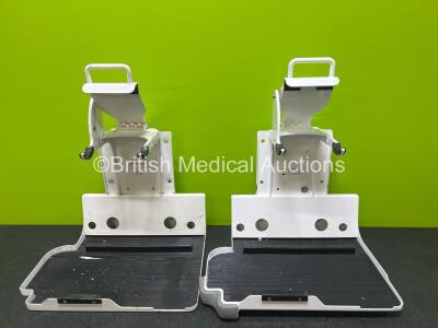 2 x Dlouhy Defibrillator Brackets for Lifepak 15 / 12