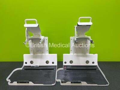 2 x Dlouhy Defibrillator Brackets for Lifepak 15 / 12