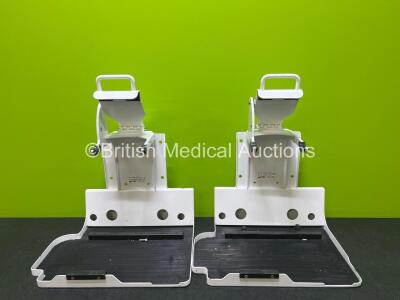 2 x Dlouhy Defibrillator Brackets for Lifepak 15 / 12