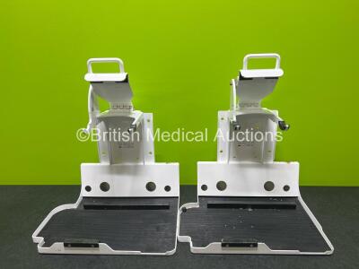 2 x Dlouhy Defibrillator Brackets for Lifepak 15 / 12