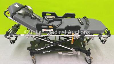 Ferno Pegasus Hydraulic Ambulance Stretcher with Mattress (Hydraulics Tested Working) *S/N PEG5665* - 4