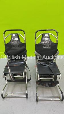 2 x Ferno Compact Track Chairs with Track Attachments - 4