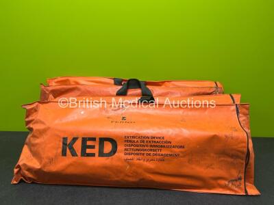 4 x Ferno KED Kendrick Extrication Devices in Carry Bags