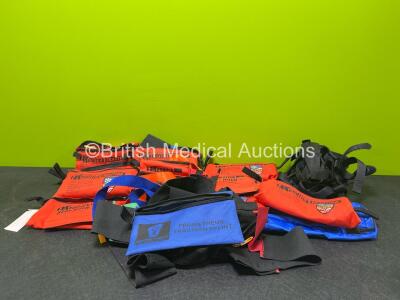 Job Lot of Kendrick and Prometheus Traction Splint Sets (Some Incomplete)