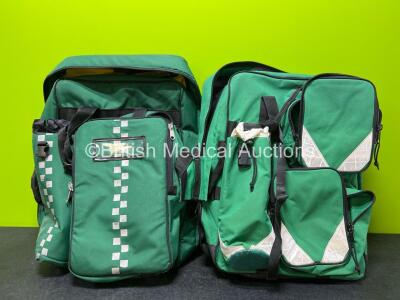 2 x Ambulance Rucksack Bags