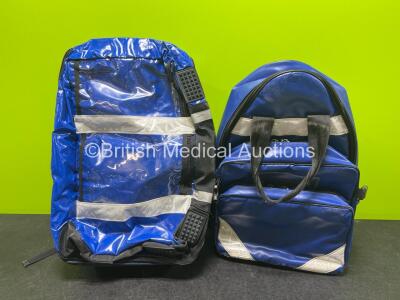 2 x Ambulance Rucksack Bags