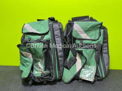 2 x Ambulance Rucksack Bags