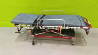 Ferno Falcon Hydraulic Ambulance Stretcher with Mattress (Hydraulics Tested Working)